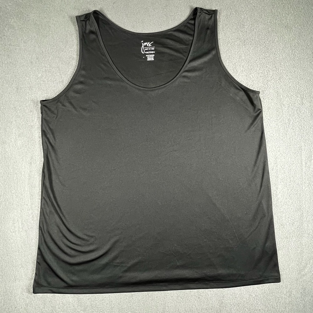 Just My Size Active Tank Top Sleeveless Plus Size 3X 22W/24W